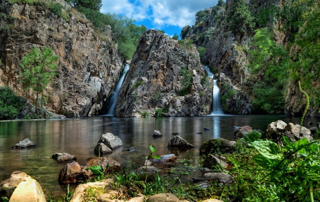 Cascadas del Hervidero near Madrid