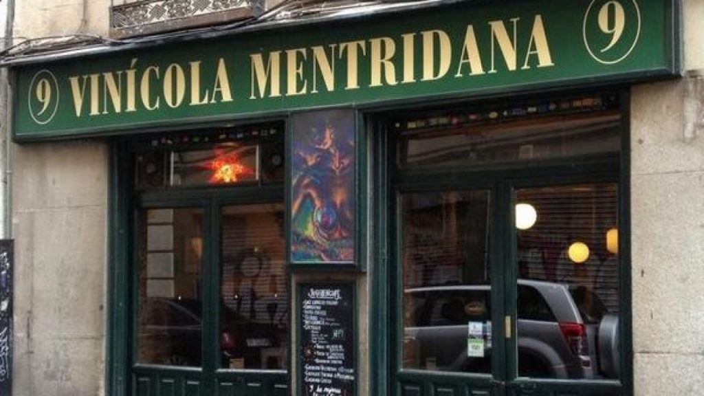 Vinícola Mentridana wine bar in Madrid