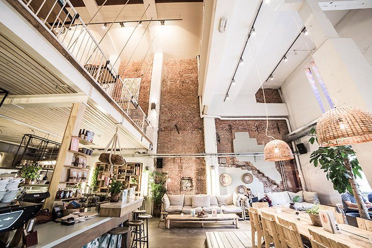 Coffee & Coconuts cafe in Amsterdam