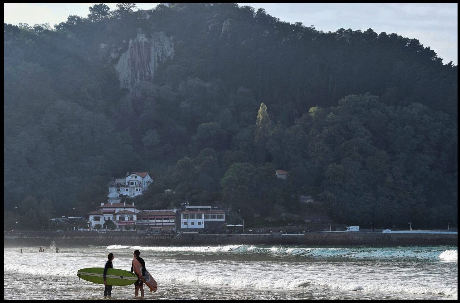 Playa de Zarautz in País Vasco