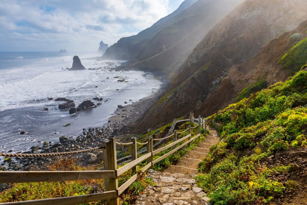 Playa el Benijo in Tenerife