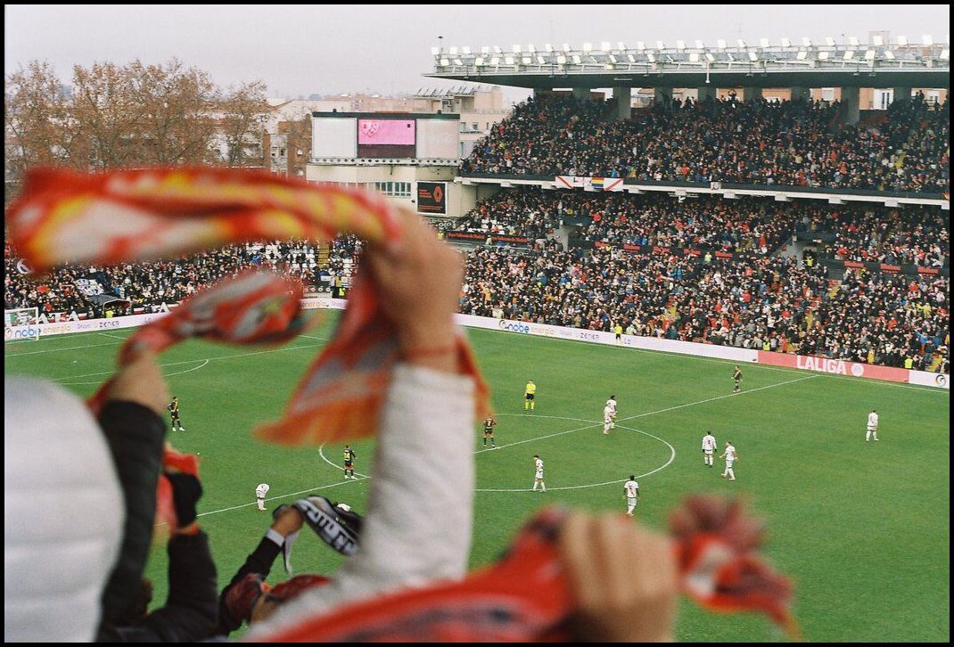 Estadio de Vallecas in Madrid