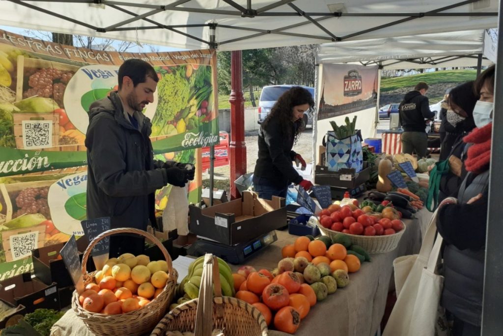 Farmers Market in Madrid
