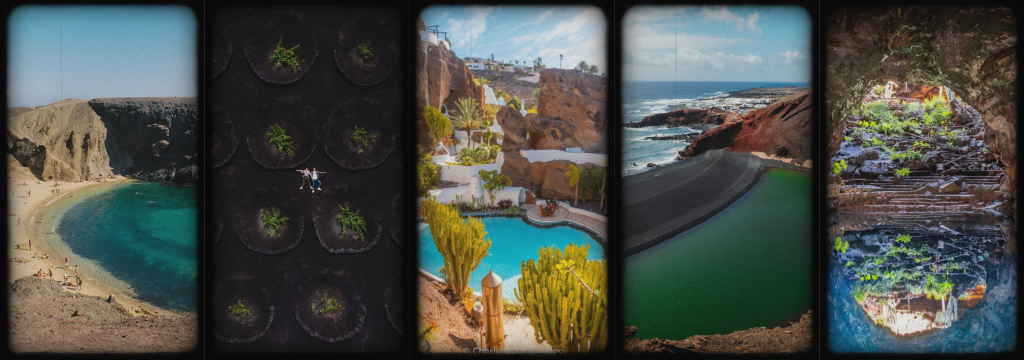 Lanzarote wide collage