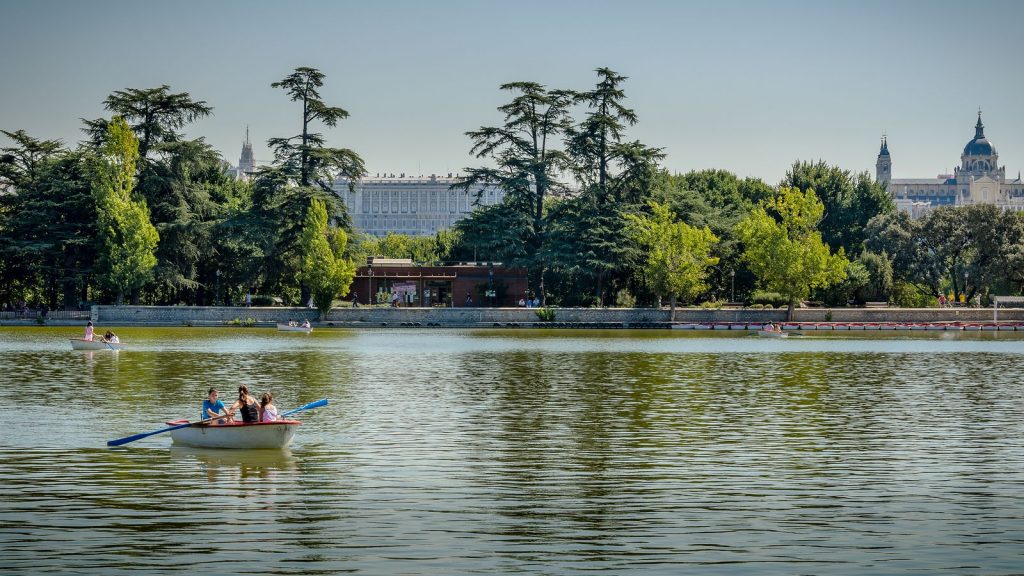 El Lago in Casa de Campo, Madrid