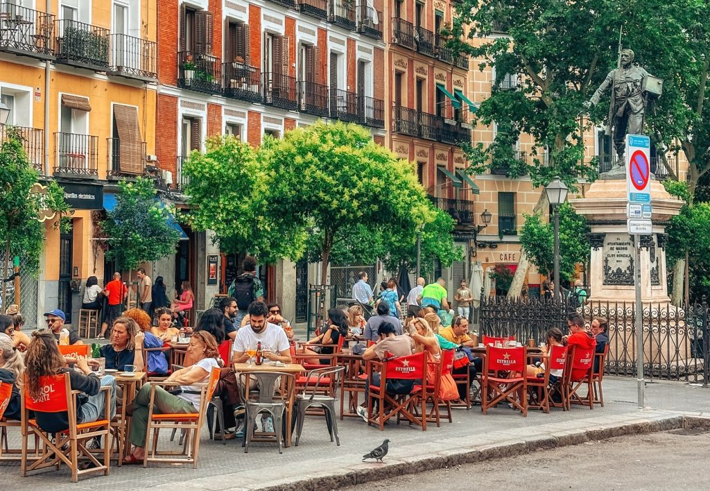 Plaza de Cascorro in Madrid