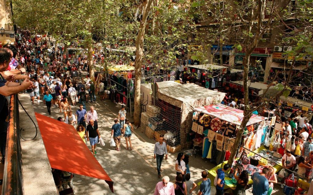 Rastro Market in Madrid