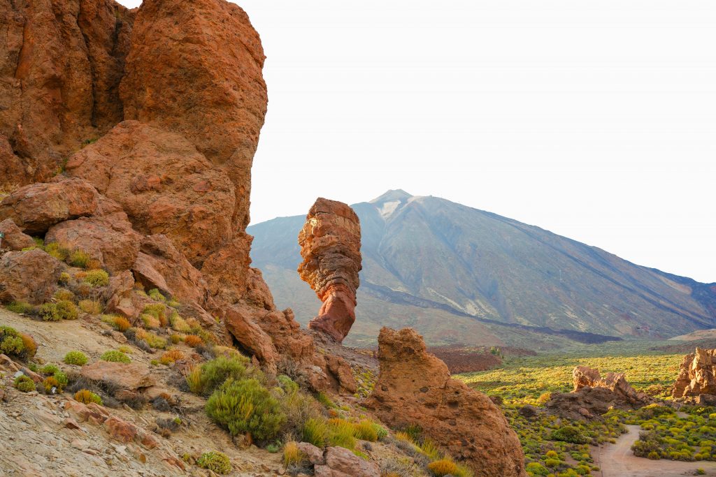 Roques de García trail in Teide National Park