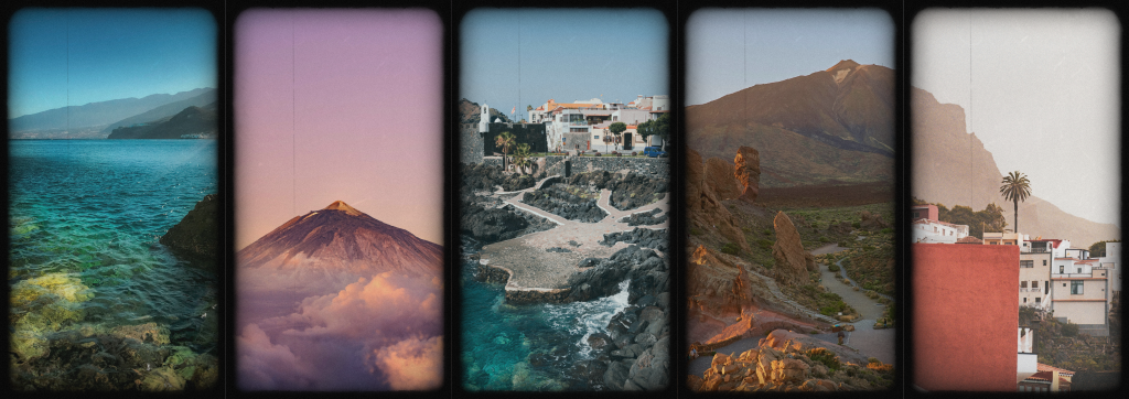 Tenerife wide collage