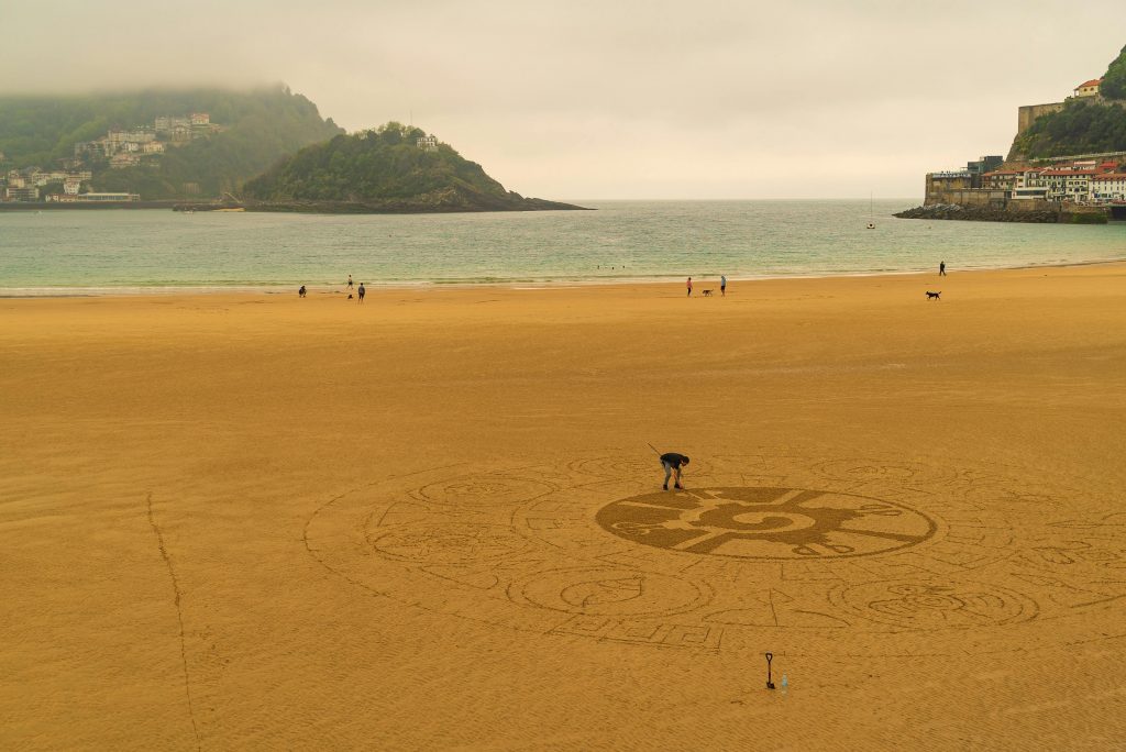 Playa de la Concha in San Sebastián