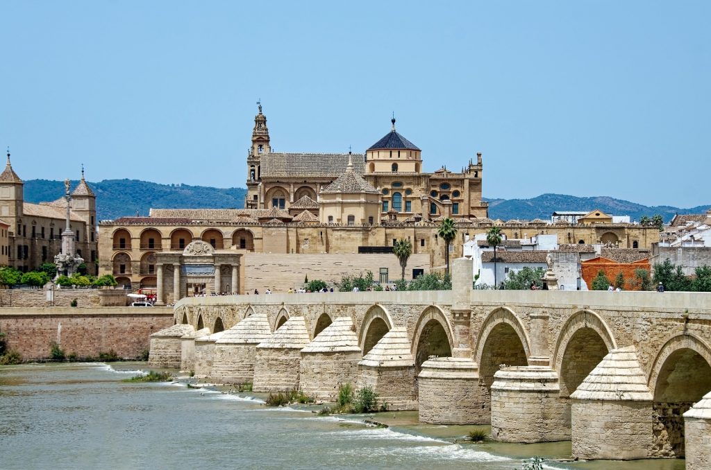 A view of the Mosque-Cathedral of Córdoba on the city skyline