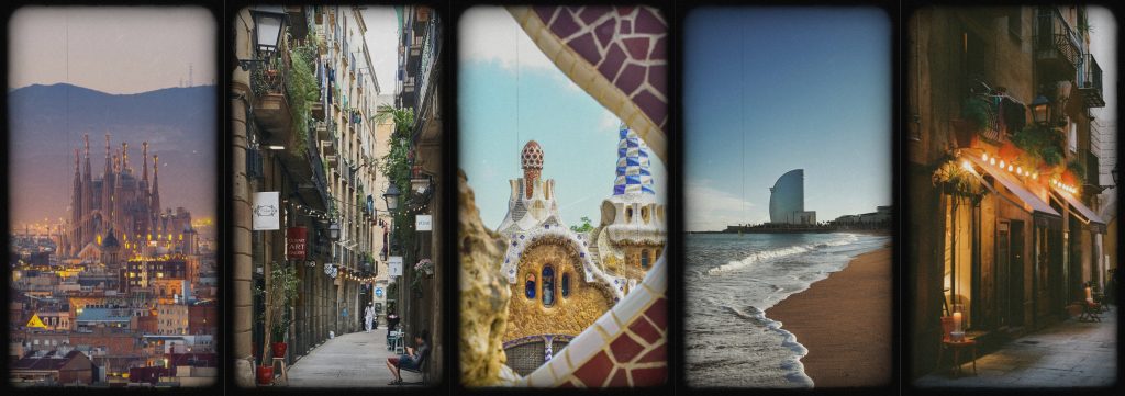 Barcelona collage