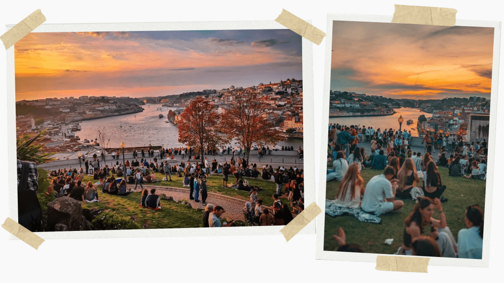 Jardim do Morro sunset