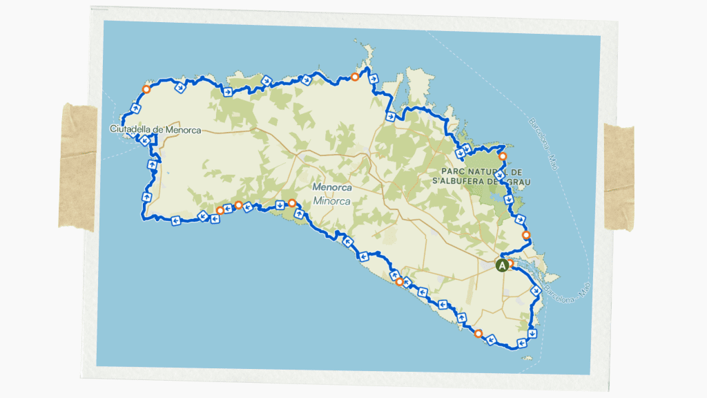 Menorca's Camí de Cavalls komoot