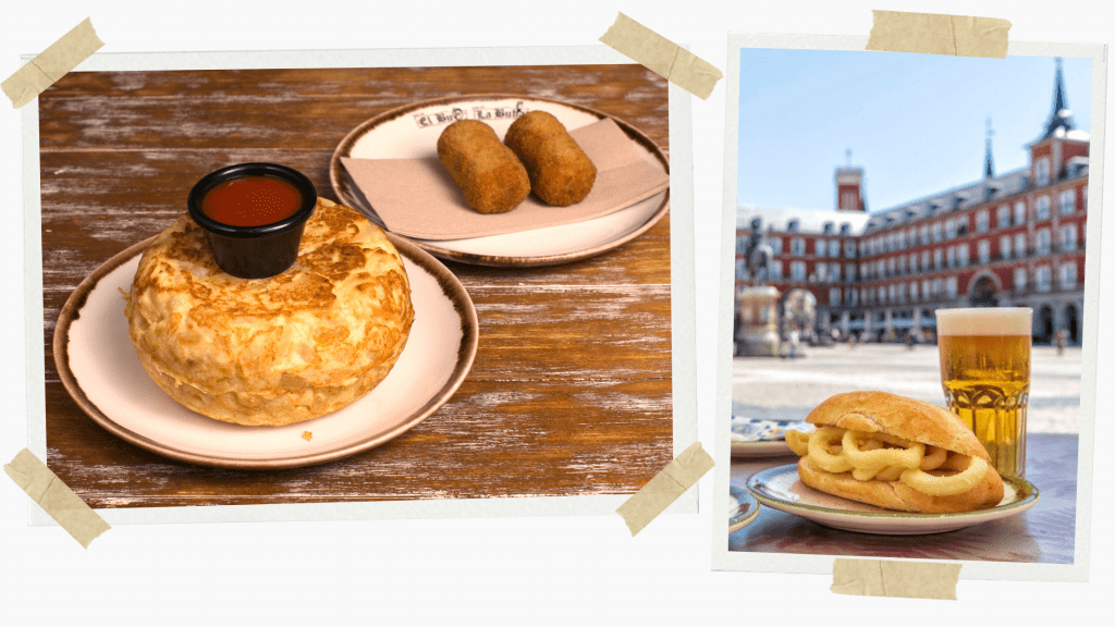 Spanish classic tapas Madrid